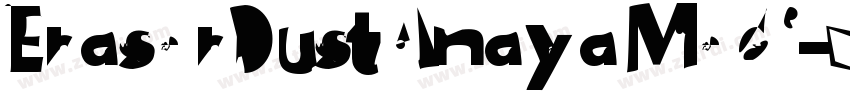 EraserDustAnaya Medi字体转换